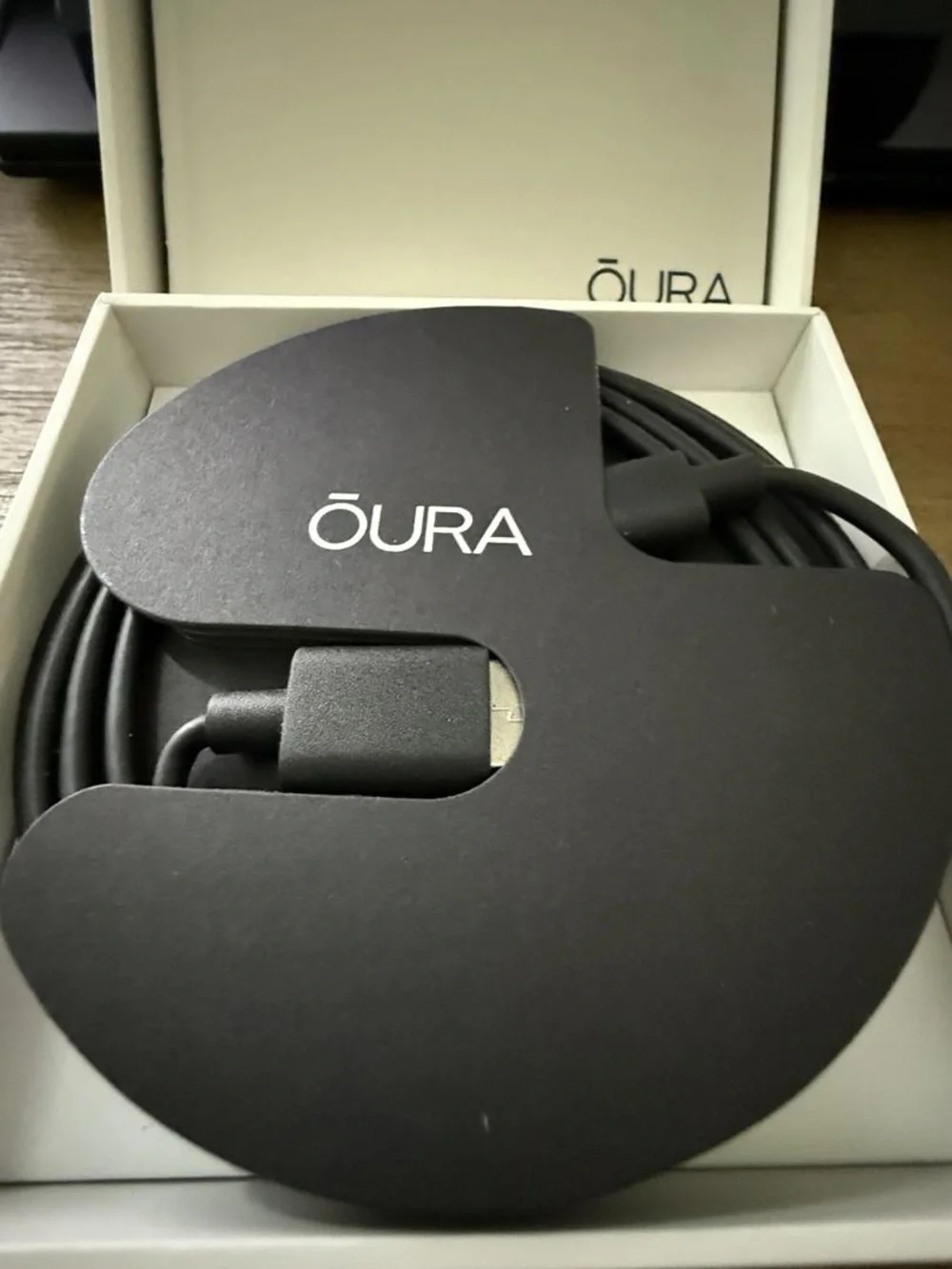 Oura Ring Gen 3 Horizon Black Size 8